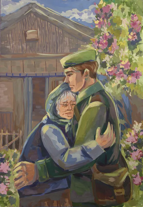 Смольникова Софья Степановна 14 лет Вернулся_пр. Дерюга В.И.