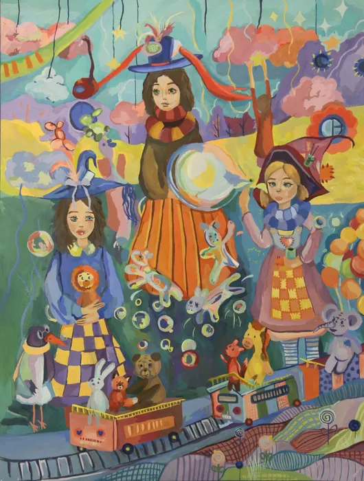 Кичигина Арина 14 лет Страна моих игрушек преп.Шатохина М.С..JPG